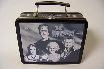 The Munsters MINI Lunch Box Vintage TV 1999 Universal Studios Tin Metal NEARMINT • $24.95