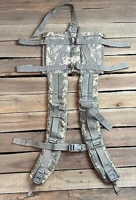 Us Military Molle Ii Enhanced Shoulder Straps Acu Rifleman Camping Rucksack Gc • $12.90