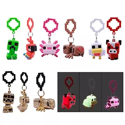 Minecraft Keyring Key Chain Hanger - Choose Your Character - Creeper Cow Parrot • $8.80