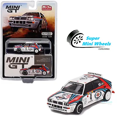 Mini GT 1:64 Lancia Delta HF Integrale Evoluzione #4 1992 Rally Winner #455 • $14.99