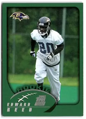 2002 Topps #353 Ed Reed Baltimore Ravens • $8