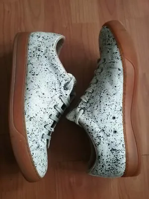 LANVIN PAINT SPLATTER SNEAKERS  Size 9 • £85