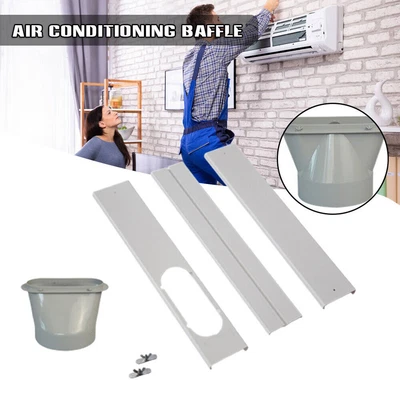 $34.02 • Buy Portable Air Conditioner Window Slide Kits Plate Parts Exhaust Hose Adaptor Duct