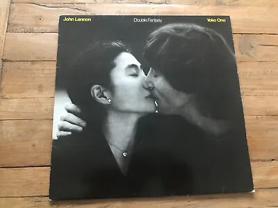 John Lennon & Yoko Ono Double Fantasy Vinyl LP Record Geffen K99131 VG+/EX/VG+ • £8