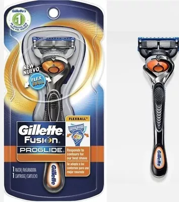 Gillette Fusion Flexball Razor Proglide Flexball Manual Shaver Handle Cartridge • $9.99