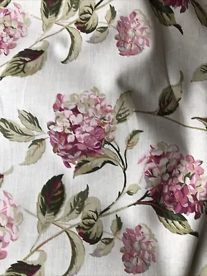 20 Meters..Laura Ashley Hydrangea Natural Pink…..More If Required • £300