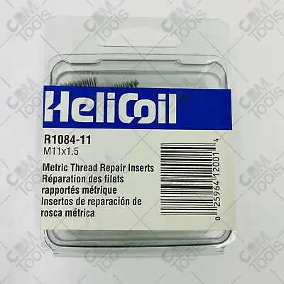 HeliCoil R1084-11 M11x1.5 Metric Thread Repair Inserts 6pk • $11.36