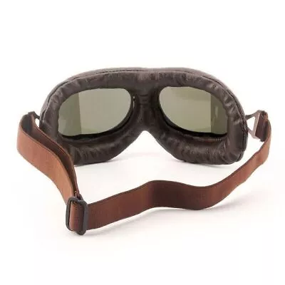 Evomosa Vintage Wwii Pilot Flying Goggles Outdoor Sports Goggle Glasses For Moto • $15.99