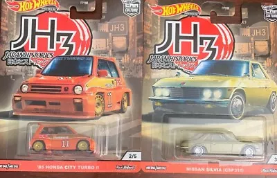 Nissan Silvia And Honda City 2020 Hot Wheels Japan Historics 3 Car Culture • $15.99