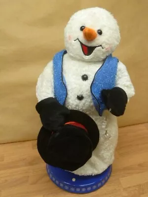 Gemmy Animated Singing Dancing Snowman W/ Snowflake Spinning - Snow Miser • $59