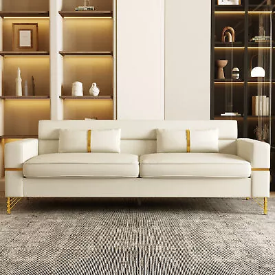 Modern Upholstery 2 Seater Sofa For Living Room Loveseat Sofa For Bedroom • $593.93