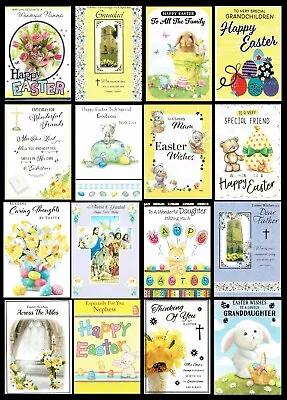 EASTER CARD - FRIENDS AND RELATIONS Great Selection To Choose From ONLY 99p Each • £0.99