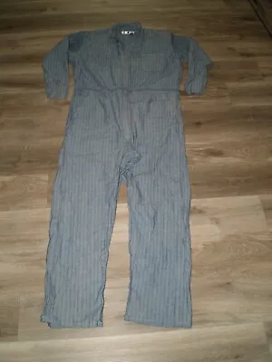 COVERALLS SIZE 48 LONG XLL Fisher Stripe/Herringbone • $22.50