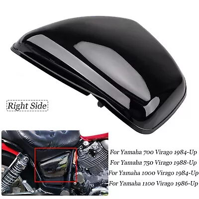 For Yamaha XV 700 750 1000 1100 Virago Right Side Panel Battery Cover Black • $13.28