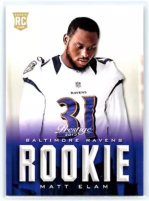 Matt Elam 2013 Panini Prestige #268 Rookie • $1.95