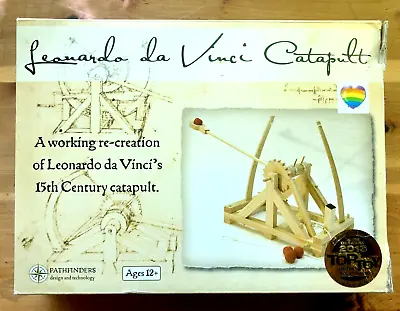 Leonardo Da Vinci Catapult Wooden Construction Craft Kit By Pathfinders Unused • $9.99