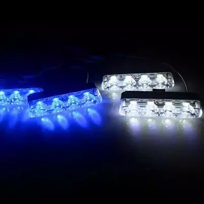 Strobe Emergency Light Car Warning Led Truck Flash Bar Dash Lamp Blue Flashing • $14.35