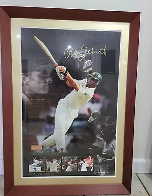 $620 • Buy Adam Gilchrist Lethal Weapon Signed Picture COA 900mm X 640mm