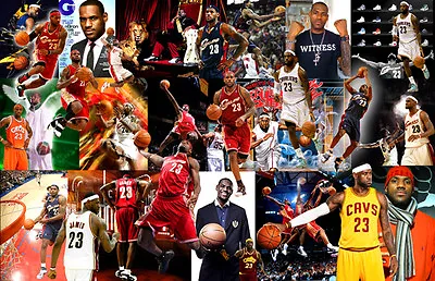 $8.99 • Buy Lebron James Collage Poster
