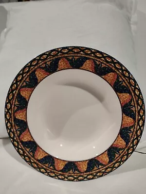 Set 7 Sao Paulo By Mikasa RIM SOUP BOWLS 9 1/2   • $85