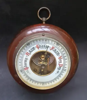 Vintage Barometer Stamped  J&G With Castle Logo   Made In Germany • £20