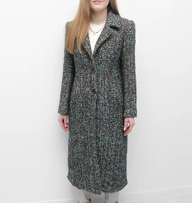 $189 • Buy Women's MISSONI Wool Mohair Long Coat Overcoat Size 40 ~S Made In ITALY