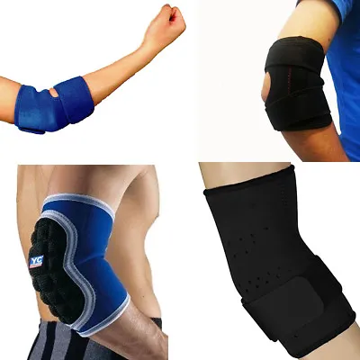 £4.75 • Buy Tennis Elbow Support Brace Sleeve Golfer's Strap Epicondylitis Clasp Lateral Gym