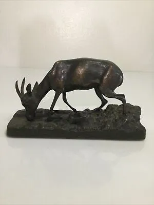 19th Century  The Gazelle Of The Desert  Animal Bronze P. J. Mêne Rare. • $174