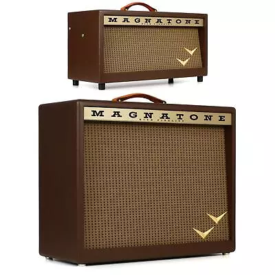 Magnatone Panoramic Stereo - 12+12-watt Tube Head With 2x10  Stereo Cabinet • $4729