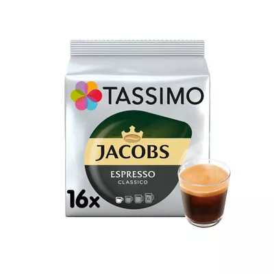 Tassimo Coffee Pods Buy 6 Packets Get Free UK Post - Shop Our Full Range • £5.25