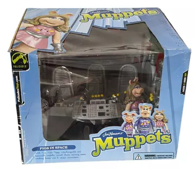 Muppet Show Pigs In Space Deluxe Playset Miss Piggy Palisades Toys NIB 2003 #2 • $114.90