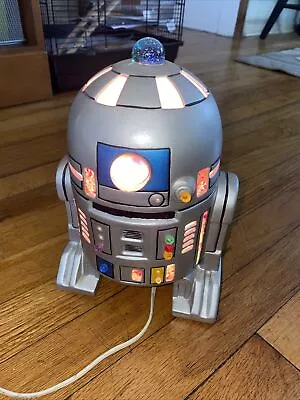 LIGHT Ceramic R2D2 Coin Bank GREAT PLAINS Droid Vintage Star Wars Piggy Bank • $75