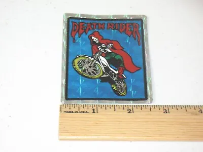 Harley Davidson 1980s Vintage Prism Prismatic Decal Sticker Death Rider NOS NEW • $19.99