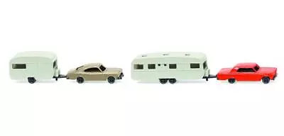 Wiking 092210 Cars & Caravans (2) N Gauge • £12.05