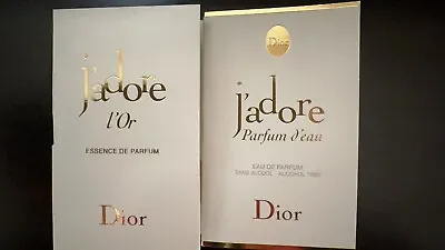 NEW 2024 DIOR J'Adore L'Or ESSENCE De Parfum Parfum D’Eau EAU DE PARFUM SAMPLE • $6.95