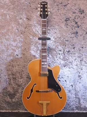 Used 1987 Epiphone Japan NVJ-NT 16  Body Jazz ArchTop Natural 1H 2.84kg W/GB • $2185.45