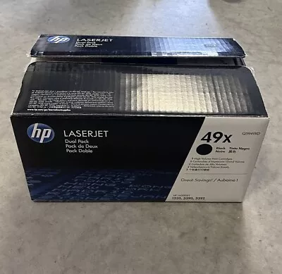 Genuine HP LaserJet 49X Toner Cartridge Black Q5949X BRAND NEW FACTORY SEALED • $69.99