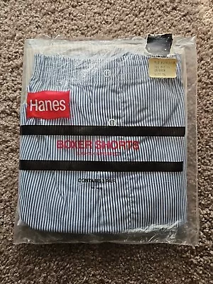 Vtg USA Hanes 3 Pack Gripper Boxers Snap Front Sz 36 NOS  • $19