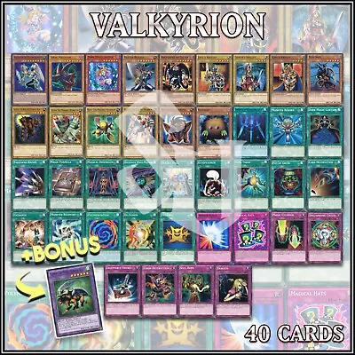 VALKYRION DECK 40 | Dark Magician Mirror Forcce Magna Warrior Exchange YuGiOh • $20