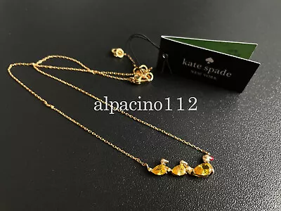 ~Kate KSNY Spade New York Love You Mom Yellow Duck Gold Mini Pendant Necklace~ • $21.99