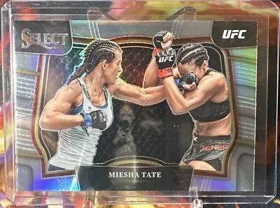 2023 Select UFC Miesha Tate Octagonside Silver Case Hit SSP • $19.99