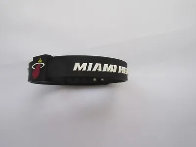 Basketball Team  MIAMI HEAT   Bracelet Silicone Wristband Rubber Hand Ring  • $9.99