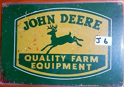 John Deere Farm Equipment Tin Sign Bar Shed & Man Cave Signs AU Seller • $9.95
