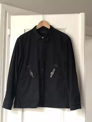 BEAUTIFUL FOLK CHORE WORK JACKET Universal ALL ACNE SIZE 3 S M APC WORKS BLACK • £55