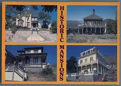 Postcard Historic Mansions Virginia City Nevada Castle Mackay A.M. Cole Savage • $3.25