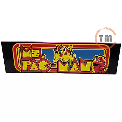 Arcade 1Up Ms Pacman MARQUEE ONLY (Part B) [US]™ • $30