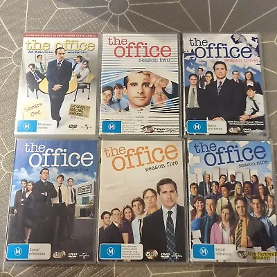 The Office US - Complete Seasons 1 - 5 DVD + Season 9 - Comedy- Steven Carell • $20