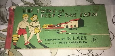 £5.25 • Buy Rare Copy, ‘The Twins At Peep-O-Day Farm’. H.L. Gee. Brockhampton Press