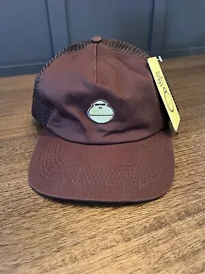 Sun Bum Brown Trucker Adjustable Adult Hat Cap Monkey Ape Sunscreen Logo NWT • $17.99