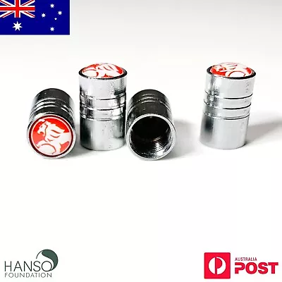 For Holden Commodore Colorado Stainless Tyre Cap Valve Car Lion SS VT VU VX • $9.50